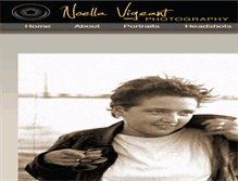 Tablet Screenshot of noellavigeantphotography.com